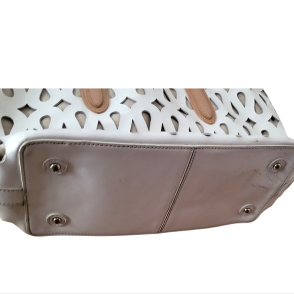 Sondra Roberts Leather Tote Purse - Picture 2 of 14